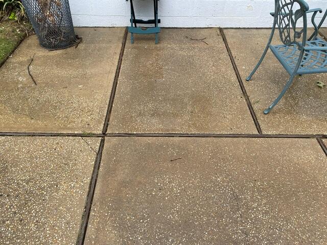 Sunken Concrete Slabs