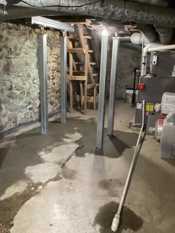 SmartJacks Cemented into Foundation