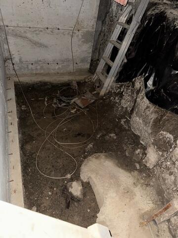 Damp Dirt Floors