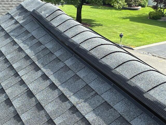 Reinforces the Ridge Vent