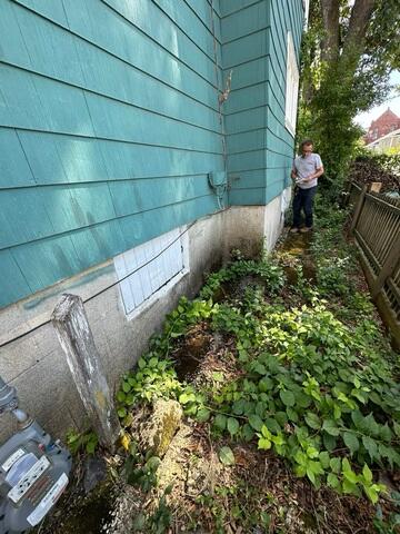 Basement Window Outdoor Before