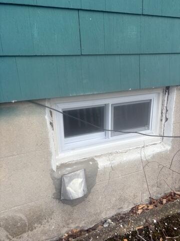 Basement Window Outdoor After