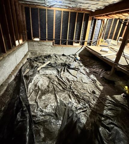 Ruined Vapor Barrier