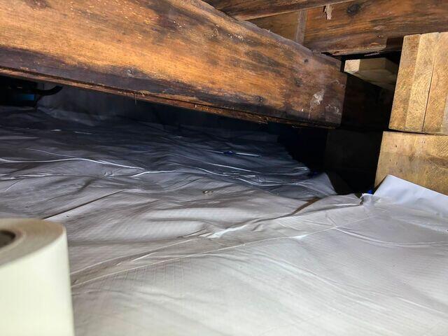 Completed Crawl Space Transformation