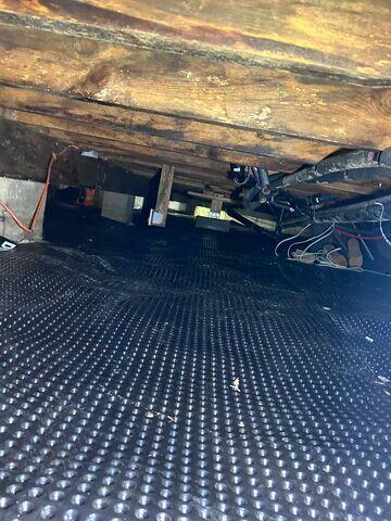 Drainage Matting Installation