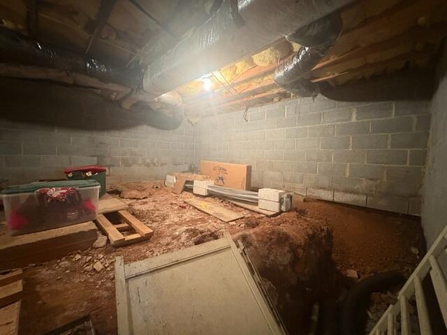 Crawl Space before