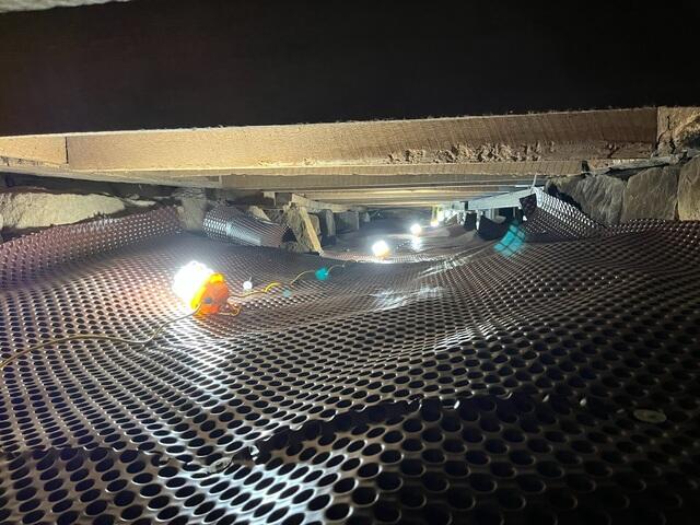Drainage Matting for Water Flow
