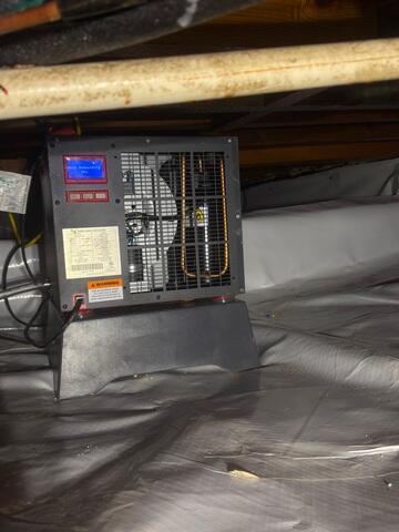 Crawl Space Dehumidifier
