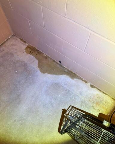 Damp Spots Around the Basement