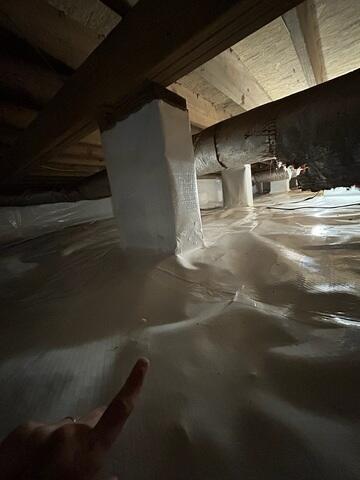 Crawl Space Sealed