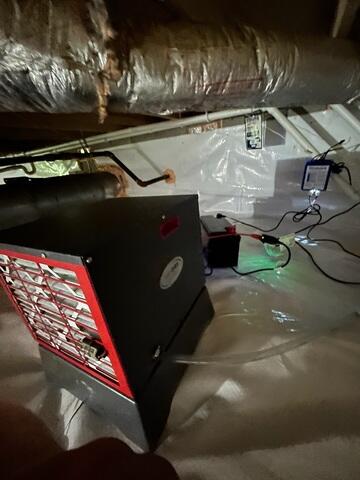 SaniDry Sedona Installation