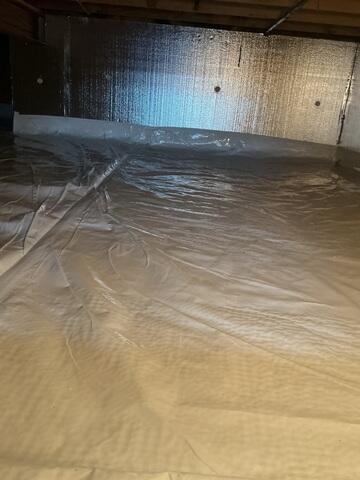 Insulated Crawl Space