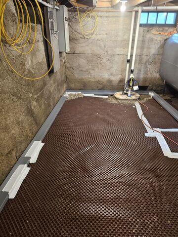 Prep for New Concrete Floor