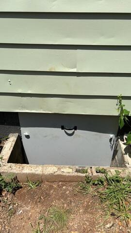 New Crawl Space Door
