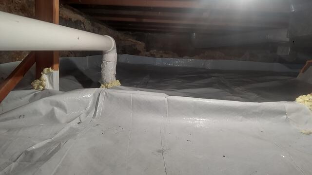 Vapor Pipe Penetration
