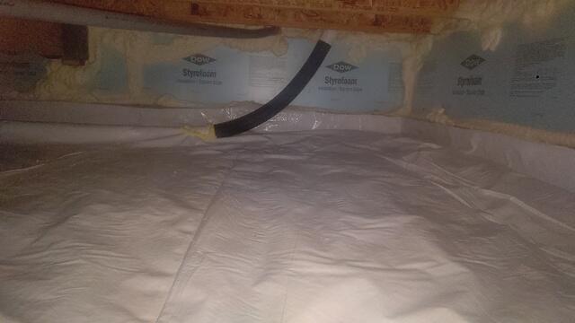 Vapor Pipe Penetration