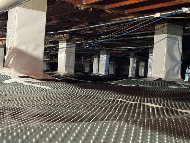 Drainage Matting Installation