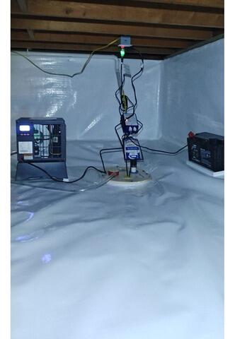 Dehumidifer & Sump Pump with Battery Backup