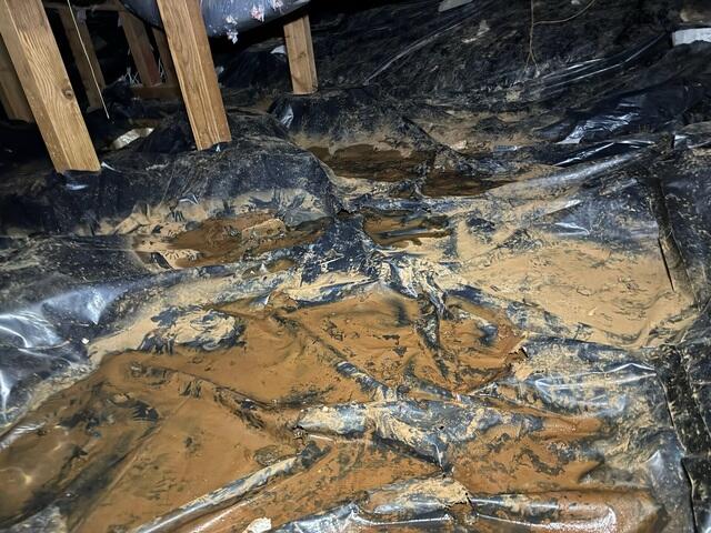 Standing Water Damages Structural Components
