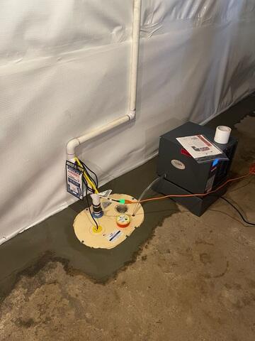 Sump & Dehumidifier
