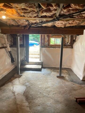 Fieldstone Foundation Walls