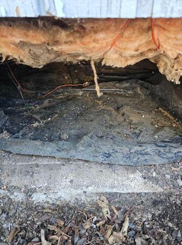 Crawl Space Mess