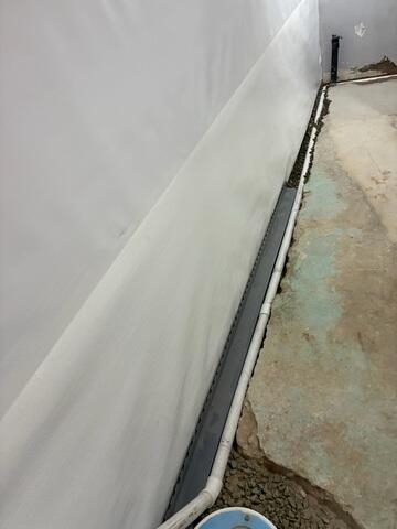 Basement Waterproofing Drainage and Piping