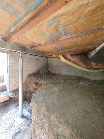 SmartJacks on engineered fill before encapsulation