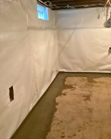 Basement Wall Vapor Barrier