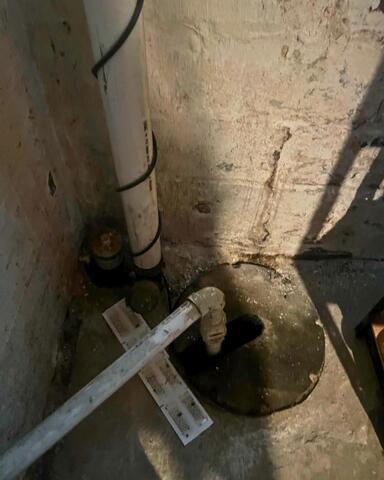 Old Sump Pump System
