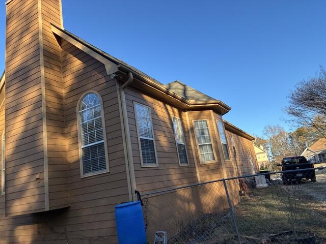 Section of gutter causing issues