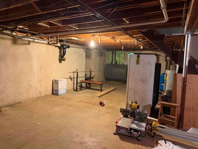 Interior Basement System ( Before)