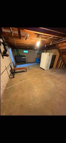 Sealed Floor Cracks