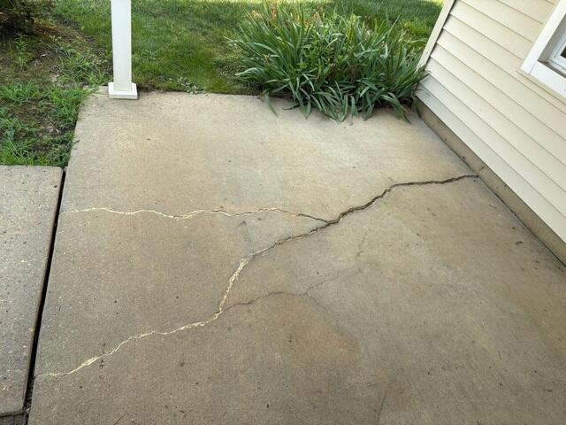 Cracked Patio
