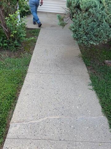 Repaired Sidewalk
