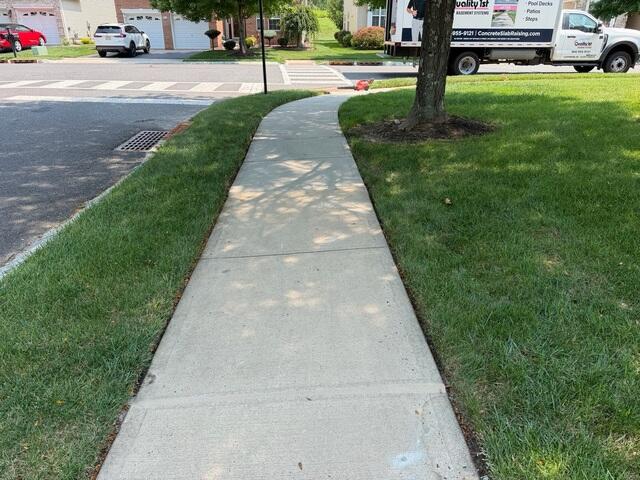 Repaired Sidewalk