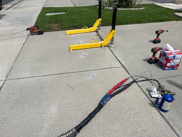Concrete Driveway Leveling in Temecula