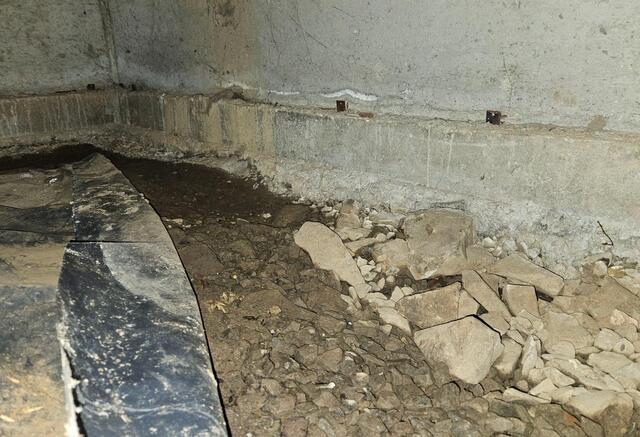 Exposed Soil and Rocks