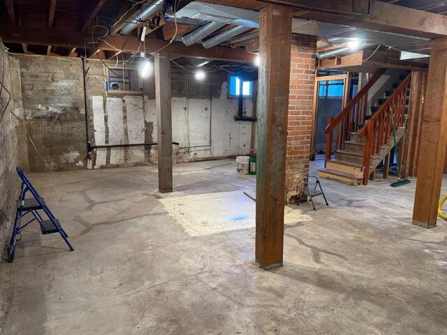 Before BrightWall in Basement