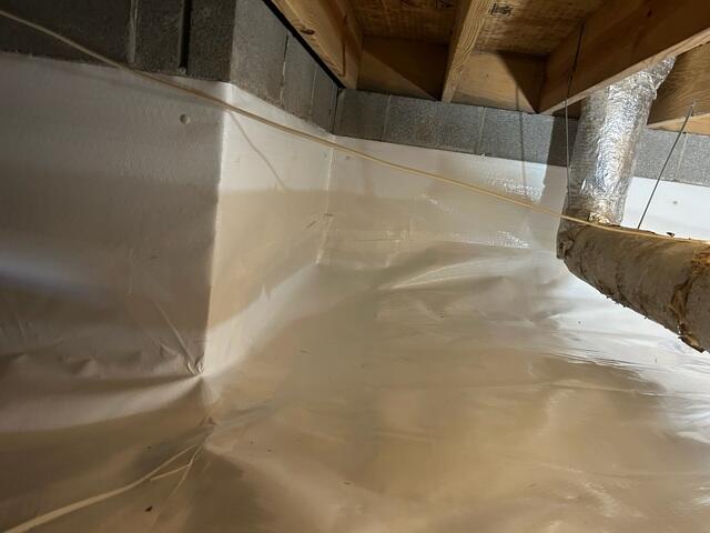 Crawl Space Sealed