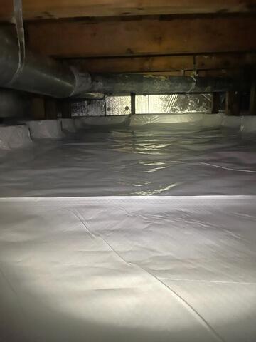 John's Professionally Encapsulated Crawl Space!