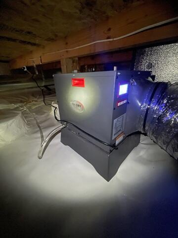 SaniDry Sedona Dehumidifier