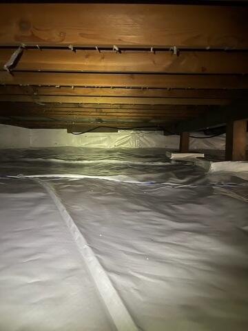 Finished Crawl Space