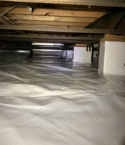 After: Crawl Space Encapsulation