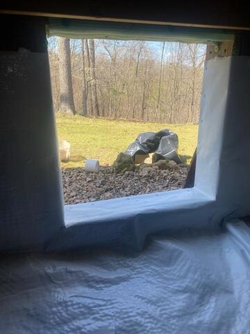 When we encapsulate your crawl space, we want to ensure moisture cannot enter from anywhere, including around access doors!