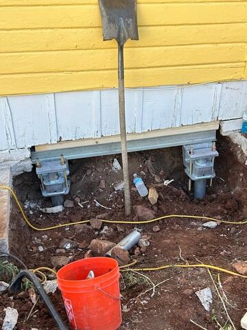 Foundation Pier System Stabilizing Globe, AZ Home