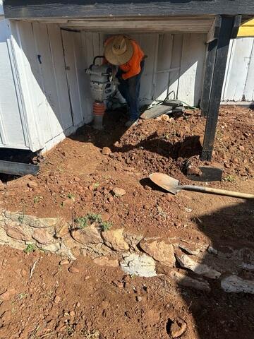 Foundation Pier Installation by Arizona Foundation Solutions