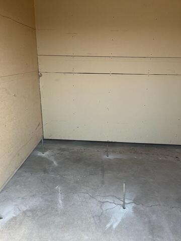 Concrete Stabilization Inside Phoenix Storage Unit