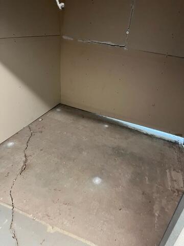 Cracked Commercial Concrete Slab in Phoenix