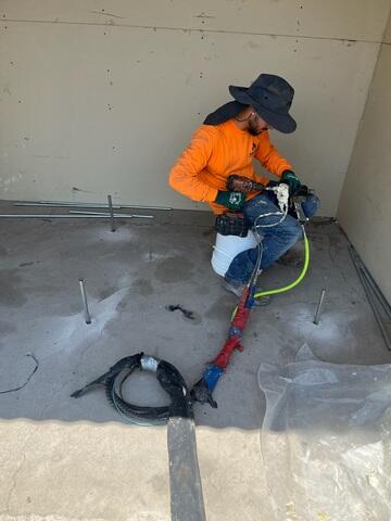 Commercial Concrete Injection Work in Phoenix